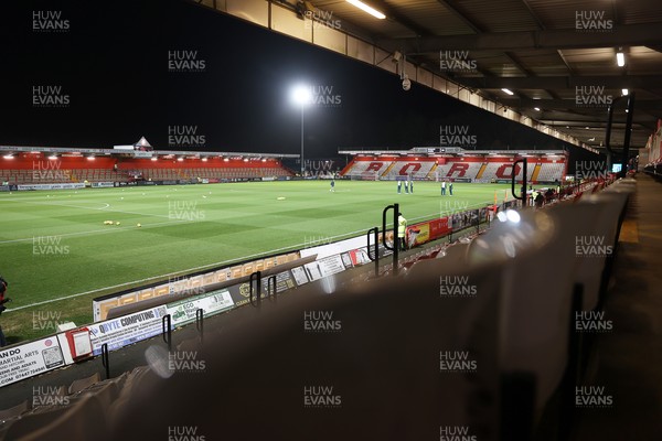091225 - Stevenage FC v Cardiff City - SkyBet League One - General View of the Lamex Stadium