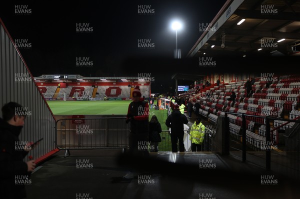 091225 - Stevenage FC v Cardiff City - SkyBet League One - General View of the Lamex Stadium