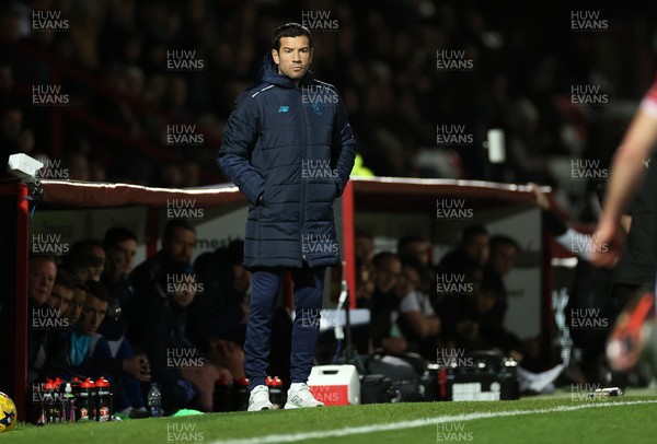 091225 - Stevenage FC v Cardiff City - SkyBet League One - Cardiff City Manager Brian Barry-Murphy 