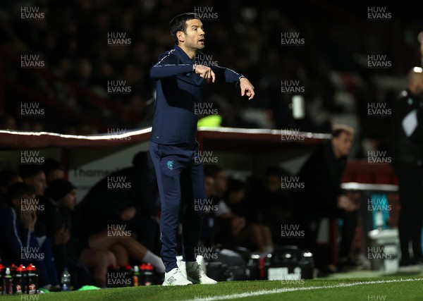 091225 - Stevenage FC v Cardiff City - SkyBet League One - Cardiff City Manager Brian Barry-Murphy 