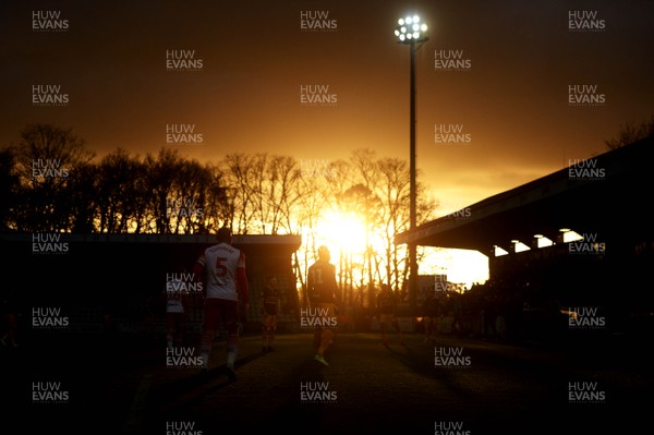 010119 - Stevenage v Newport County - SkyBet League 2 - A general view during play