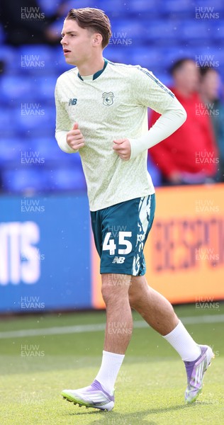 130925 - Stockport County v Cardiff City - Sky Bet League 1 - Cian Ashford of Cardiff