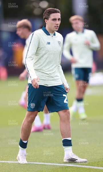 130925 - Stockport County v Cardiff City - Sky Bet League 1 - Joel Colwill of Cardiff