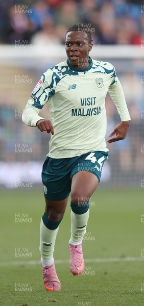 130925 - Stockport County v Cardiff City - Sky Bet League 1 - Ronan Kpakio of Cardiff