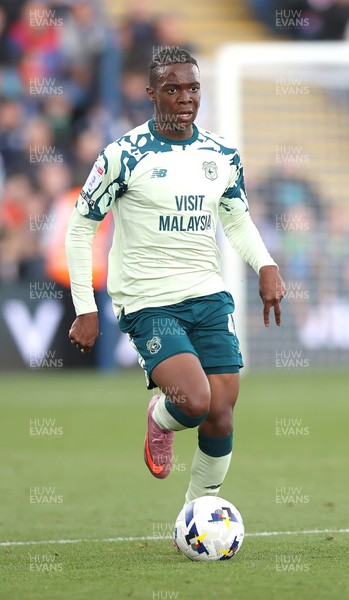 130925 - Stockport County v Cardiff City - Sky Bet League 1 - Ronan Kpakio of Cardiff