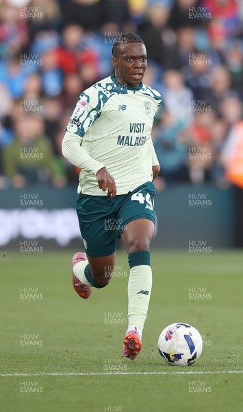 130925 - Stockport County v Cardiff City - Sky Bet League 1 - Ronan Kpakio of Cardiff