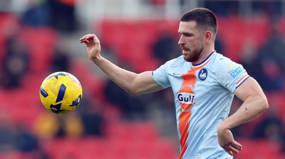 131225 - Stoke City v Swansea City - Sky Bet Championship - Zan Vipotnik of Swansea
