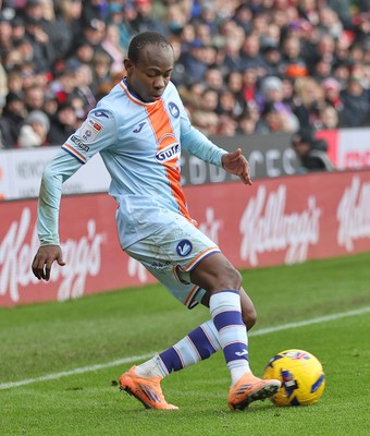 131225 - Stoke City v Swansea City - Sky Bet Championship - Malick Yalcouye of Swansea
