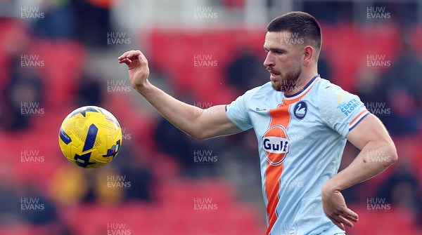 131225 - Stoke City v Swansea City - Sky Bet Championship - Zan Vipotnik of Swansea