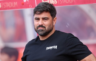 150826 - Stoke City v Swansea City, EFL Sky Bet Championship - Swansea City head coach Vitor Matos
