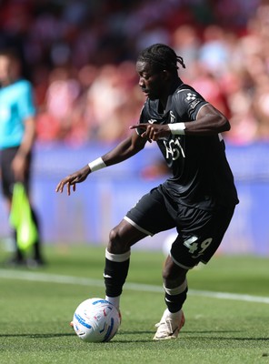 150826 - Stoke City v Swansea City, EFL Sky Bet Championship - Moussa Yeo of Swansea City