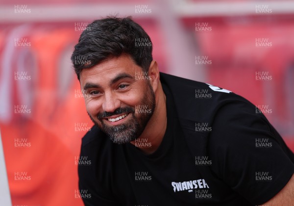 150826 - Stoke City v Swansea City, EFL Sky Bet Championship - Swansea City head coach Vitor Matos
