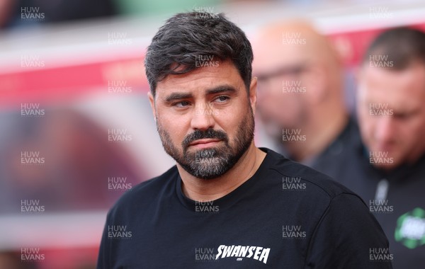 150826 - Stoke City v Swansea City, EFL Sky Bet Championship - Swansea City head coach Vitor Matos