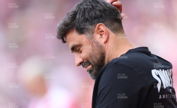 150826 - Stoke City v Swansea City, EFL Sky Bet Championship - Swansea City head coach Vitor Matos