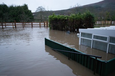 Storm Dennis Flooding Wales 160220