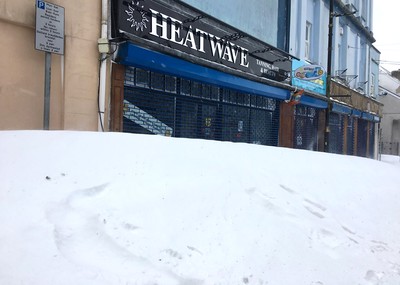 Storm Emma hits South Wales 030318