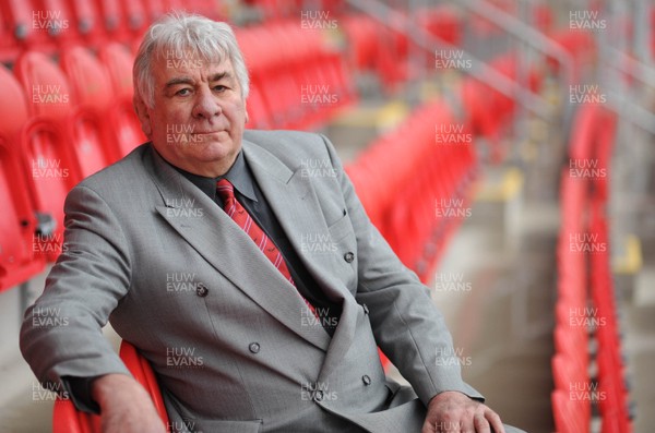 12.03.09 - Wales Rugby Scarlets Chief Executive Stuart Gallacher who has announced he will retire from the Llanelli based region at the end of the season 