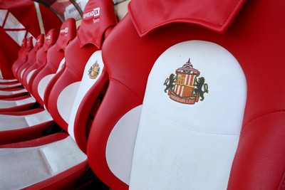 080325 - Sunderland v Cardiff City - Sky Bet Championship - A general view of Stadium of Light interior prior to kick off