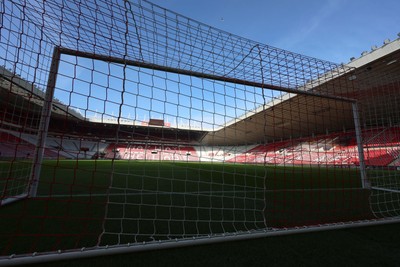 080325 - Sunderland v Cardiff City - Sky Bet Championship - A general view of Stadium of Light interior prior to kick off