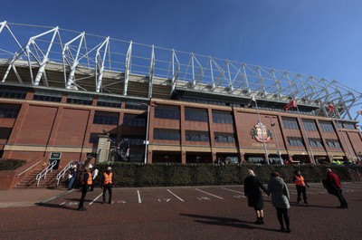 080325 - Sunderland v Cardiff City - Sky Bet Championship - A general view of Stadium of Light exterior prior to kick off