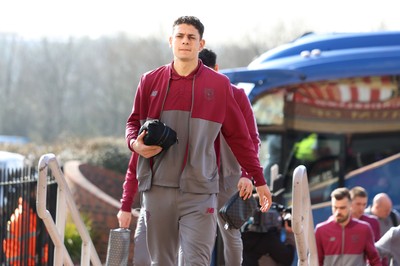 080325 - Sunderland v Cardiff City - Sky Bet Championship - The Cardiff City team arrive