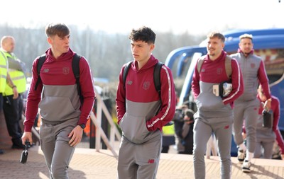 080325 - Sunderland v Cardiff City - Sky Bet Championship - The Cardiff City team arrive