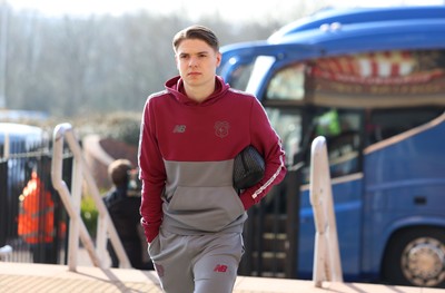 080325 - Sunderland v Cardiff City - Sky Bet Championship - The Cardiff City team arrive