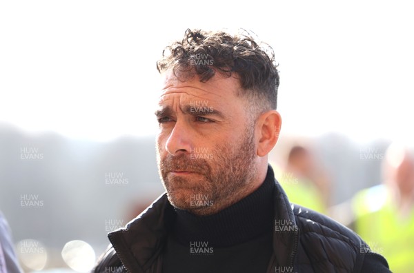 080325 - Sunderland v Cardiff City - Sky Bet Championship - Cardiff City manager Omer Riza arrives along with the Cardiff team