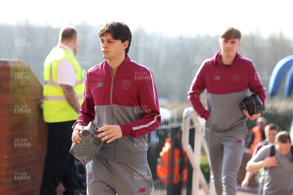 080325 - Sunderland v Cardiff City - Sky Bet Championship - The Cardiff City team arrive