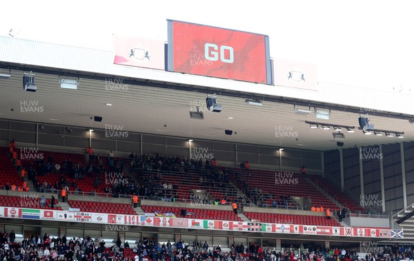 080325 - Sunderland v Cardiff City - Sky Bet Championship - Cardiff City fans