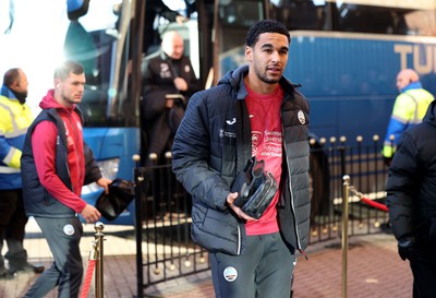 140123 - Sunderland v Swansea City - Sky Bet Championship - Swansea City players arrive