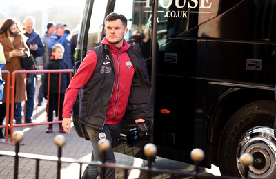 140123 - Sunderland v Swansea City - Sky Bet Championship - Swansea City players arrive