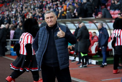 140123 - Sunderland v Swansea City - Sky Bet Championship - Sunderland head coach Tony Mowbray