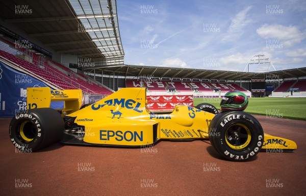 250718 - Picture shows the Superprix Launch, which is taking place at Parc y Scarlets in the summer of 2019