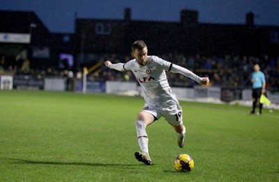 010124 - Sutton United v Newport County - Sky Bet League 2 - Newport's Shane McLoughlin