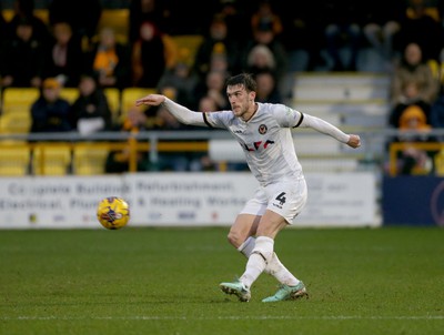 010124 - Sutton United v Newport County - Sky Bet League 2 - Ryan Delaney of Newport County 