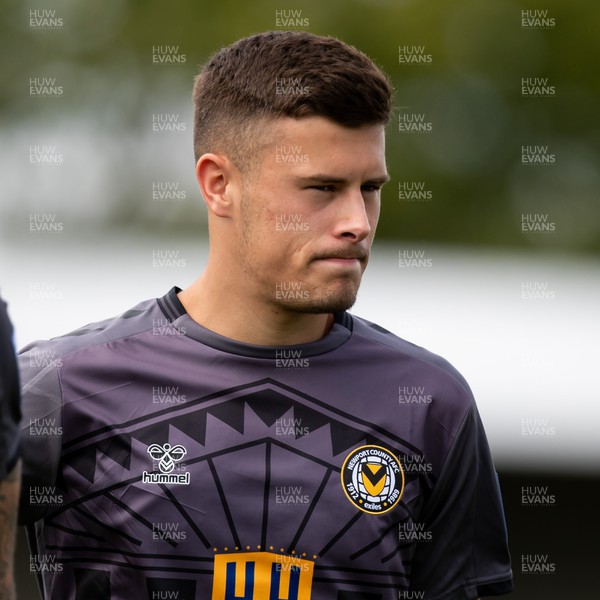 300722 - Sutton United v Newport County - Sky Bet League 2 - Sam Bowen of Newport County