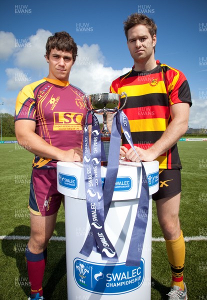 220812 -SWALEC Championship LaunchKyle Tayler of Cardiff Met and David Ford of Blackwood 