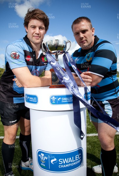 220812 -SWALEC Championship LaunchRhys Price of Newbridge and Nathan Huish of Llanharan