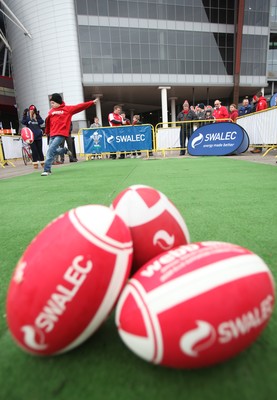 120212 - Wales v Scotland, RBS 6 Nations - SWALEC kick competition