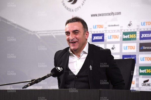 281217 - Swansea City Appoint Carlos Carvalhal - Carlos Carvalhal after being named Swansea City manager