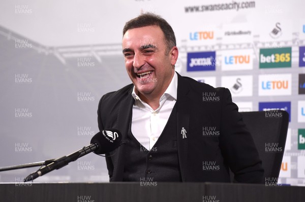 281217 - Swansea City Appoint Carlos Carvalhal - Carlos Carvalhal after being named Swansea City manager