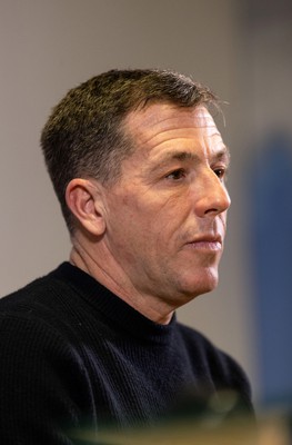 050124 - Picture shows Swansea City Chairman Andy Coleman during a press conference with new manager Luke Williams