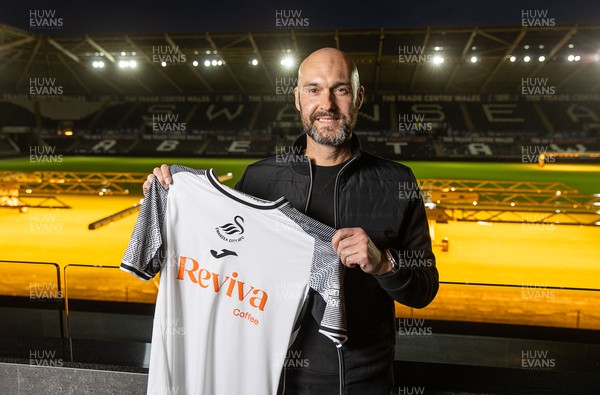 050124 - Picture shows Swansea City�s new Manager Luke Williams at the Liberty Stadium