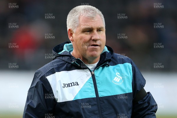 140117 - Swansea City v Arsenal - Premier League - Assistant Coach Nigel Gibbs by Chris Fairweather/Huw Evans Agency