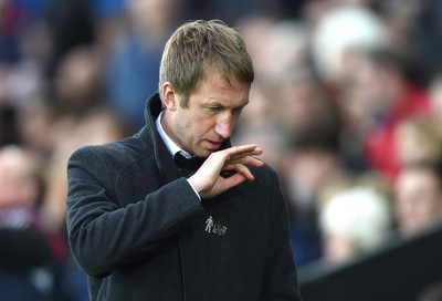 261218 - Swansea City v Aston Villa - SkyBet Championship - Swansea City manager Graham Potter