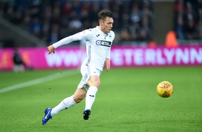 261218 - Swansea City v Aston Villa - SkyBet Championship - Connor Roberts of Swansea City