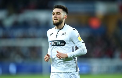 261218 - Swansea City v Aston Villa - SkyBet Championship - Matt Grimes of Swansea City