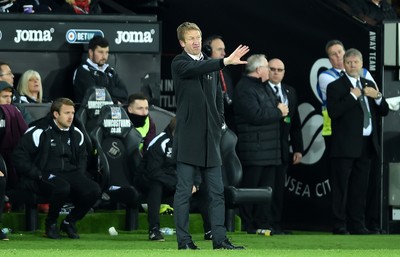 261218 - Swansea City v Aston Villa - SkyBet Championship - Swansea City manager Graham Potter