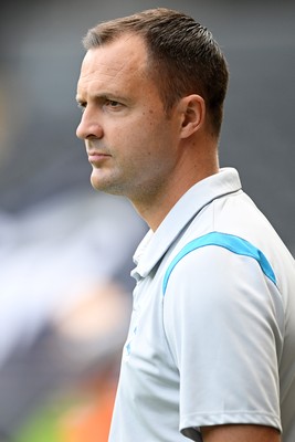 080826 - Swansea City v Birmingham City - Carabao Cup First Round - Chris Davies, Birmingham City Manager